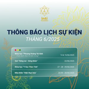 Thông báo lịch sự kiện tháng 06/2025