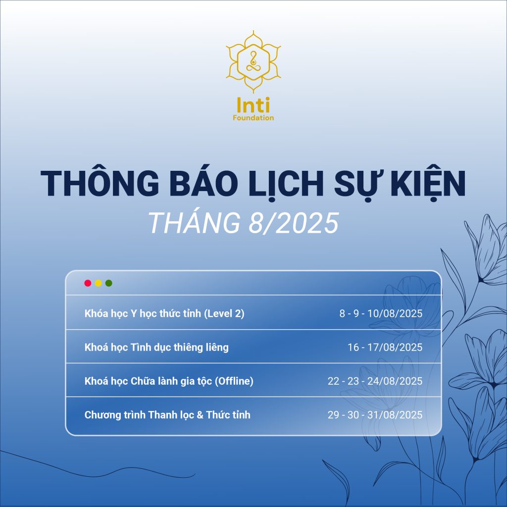 Inti Foundation thông báo lịch sự kiện tháng 08/2025