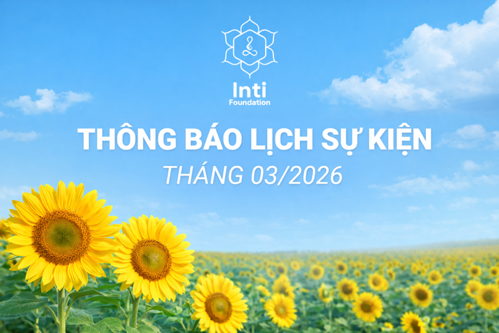 Thông báo lịch sự kiện Tháng 03/2026