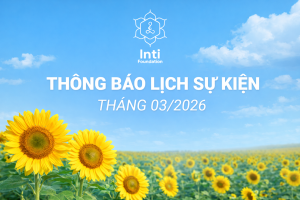 Thông báo lịch sự kiện Tháng 03/2026